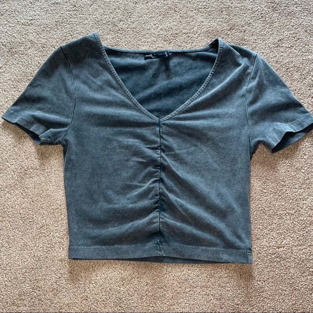 Acid Wash Baby Tee by ASOS